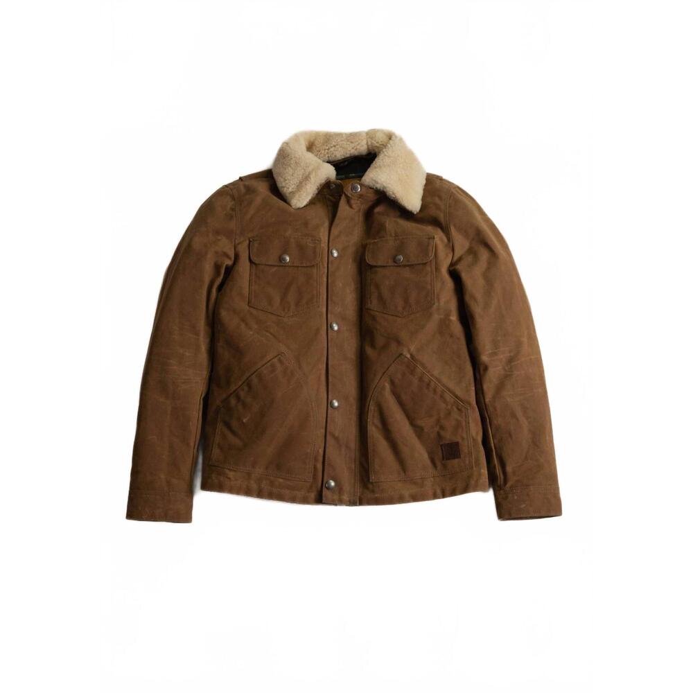 NEW IRON & RESIN men's yellowstone jacket in field tan